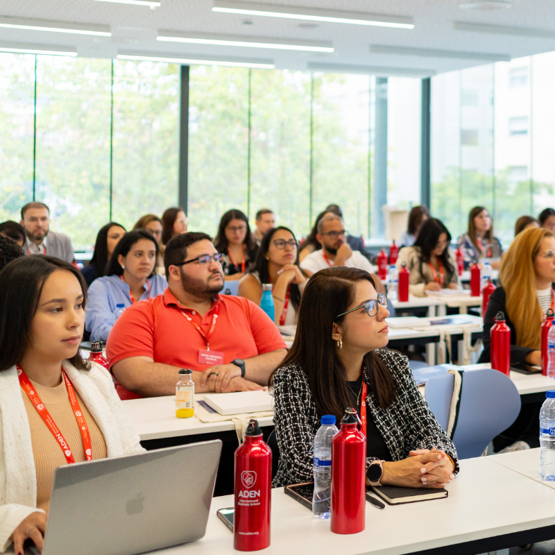 ADEN students during their International Workshop in Euncet Business School